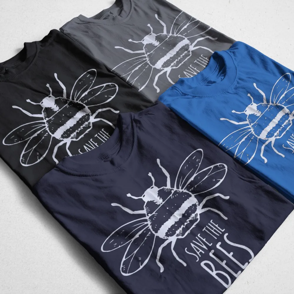 Save The Bees Cotton T-Shirt