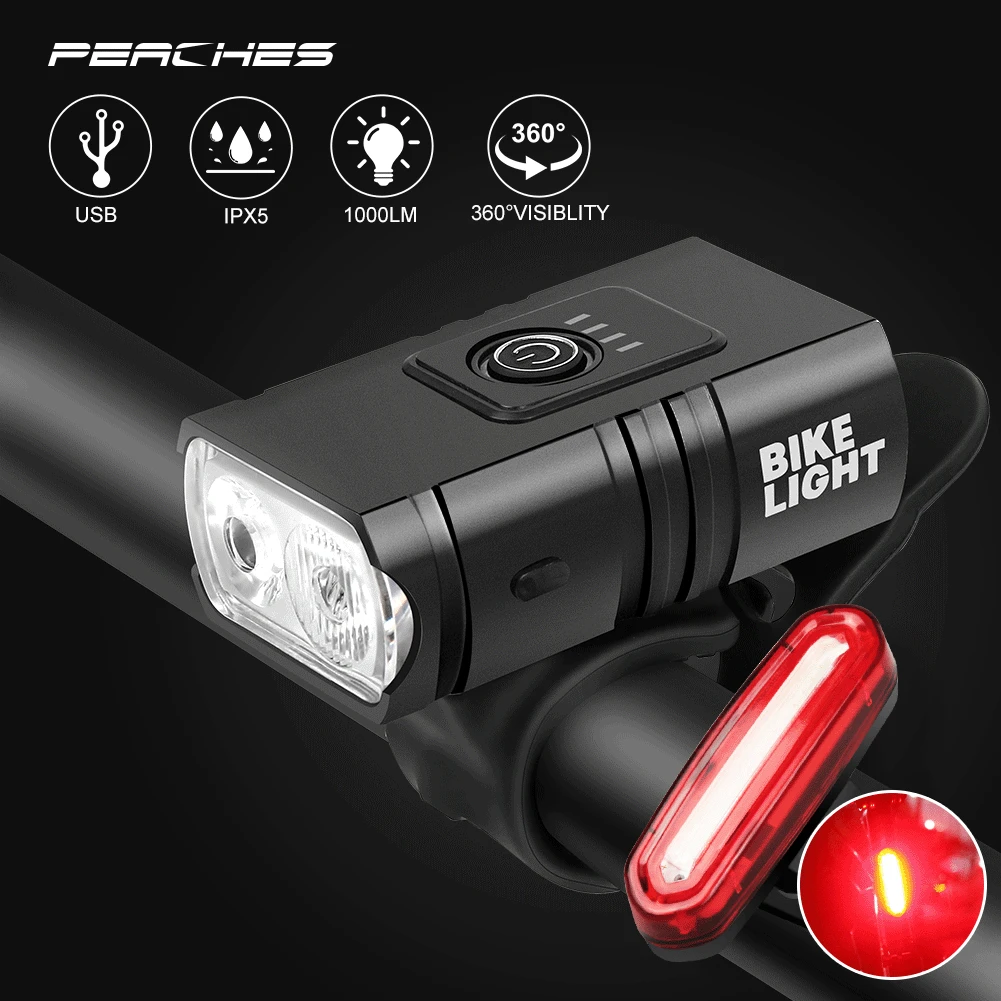 T6 LED Bike Front Light USB Mountain Rare Road Our shop most popular Head Rechargeable Lamp