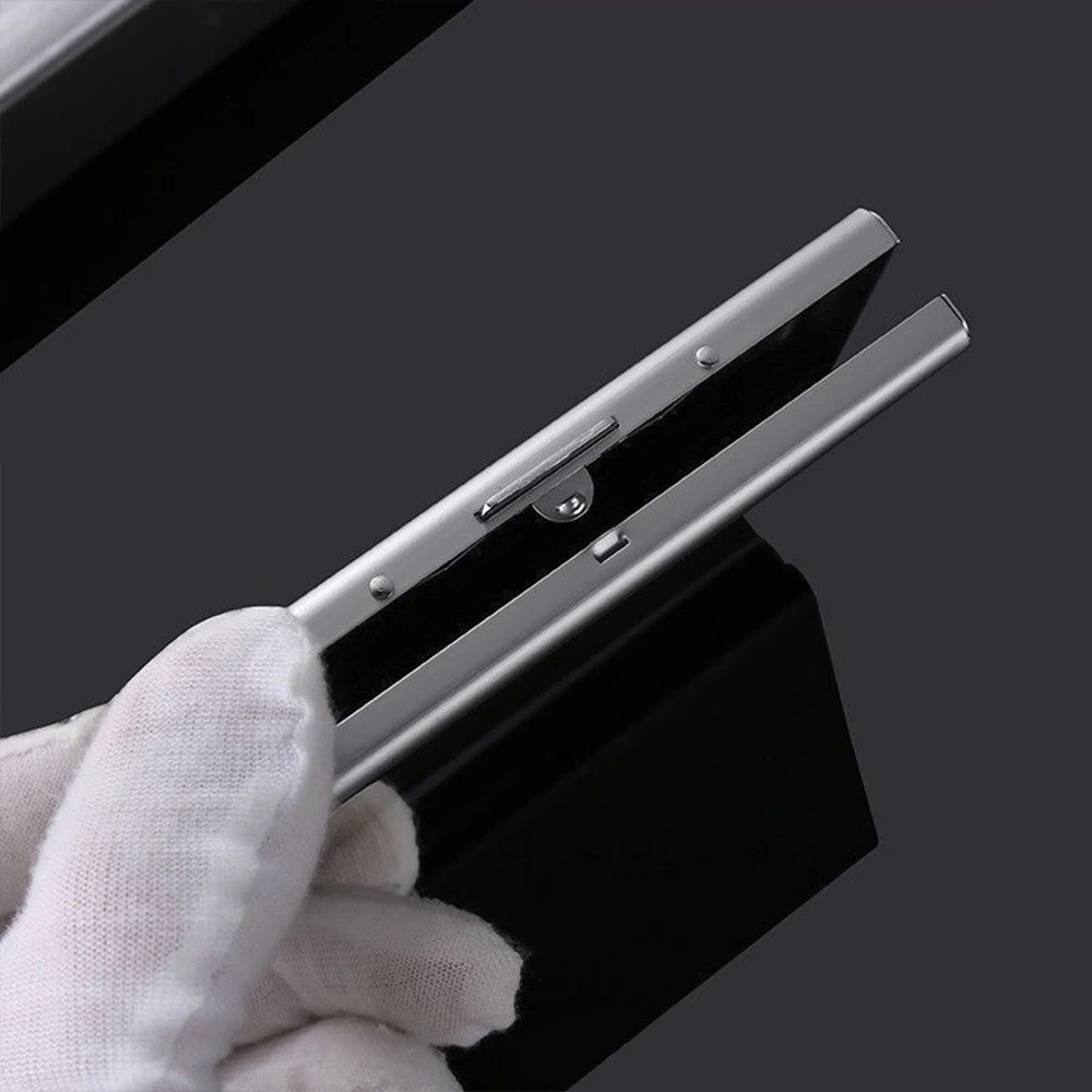 Pferdekopf, Anti-Scan, RFID, 10 Karten, Aluminium, Metall, Kreditkartenetui, blockierendes Brieftaschenetui, Visitenkartenschutz, Halten – Detail 18