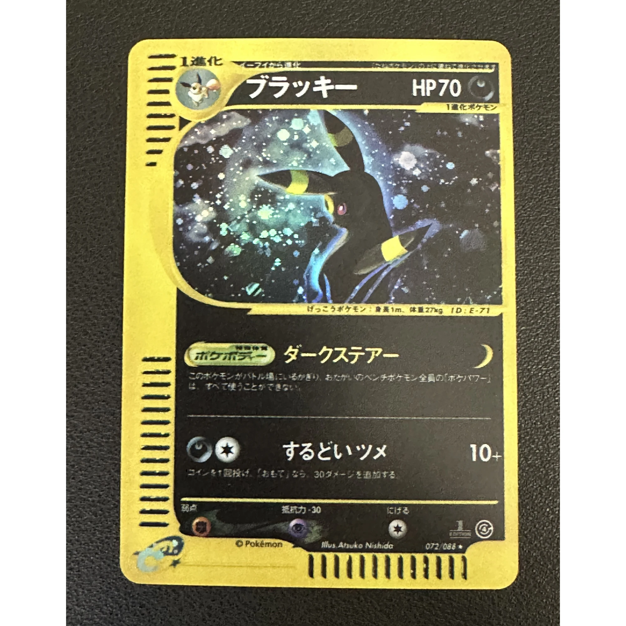 9Pcs/set Diy Ptcg Charizard Umbreon Zapdos Nidoking Color Flash Card Classic Self Made Game Anime Collection Cards Gift Toys