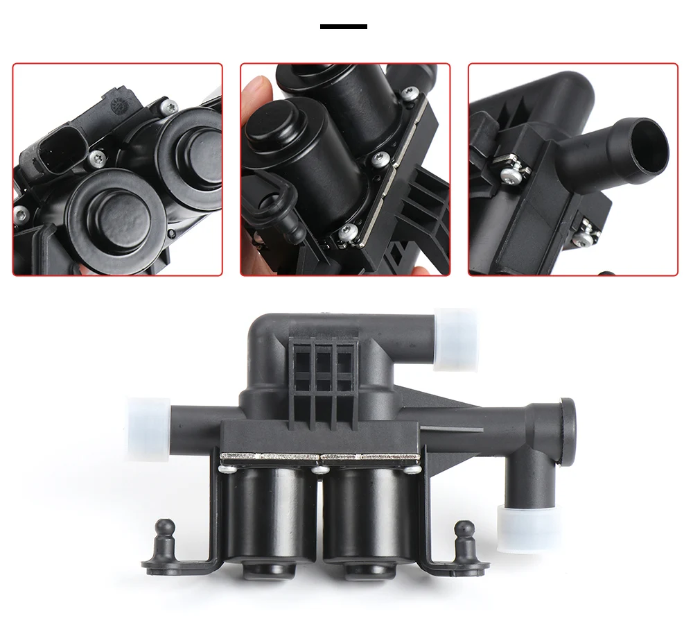 STPAT 64219310349 Heater Control Water Valve For BMW F01 F02 F10 F11 F12 520i 523i 528i 740i 740Li 750Li 64119119164 64114271156