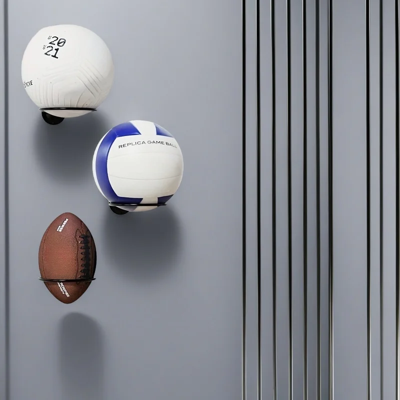 Basketball Volleyball Soccer Display Holders Wall Ball Rack Football Display Racks sports ball display stand sports ball storage rack