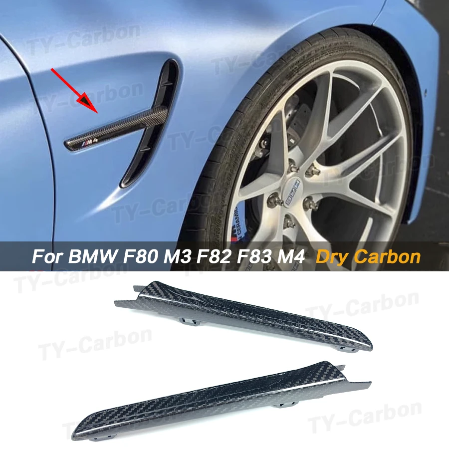 For BMW M3 F80 M4 F82 F83 14-20 Replacement Real Dry Carbon Fiber