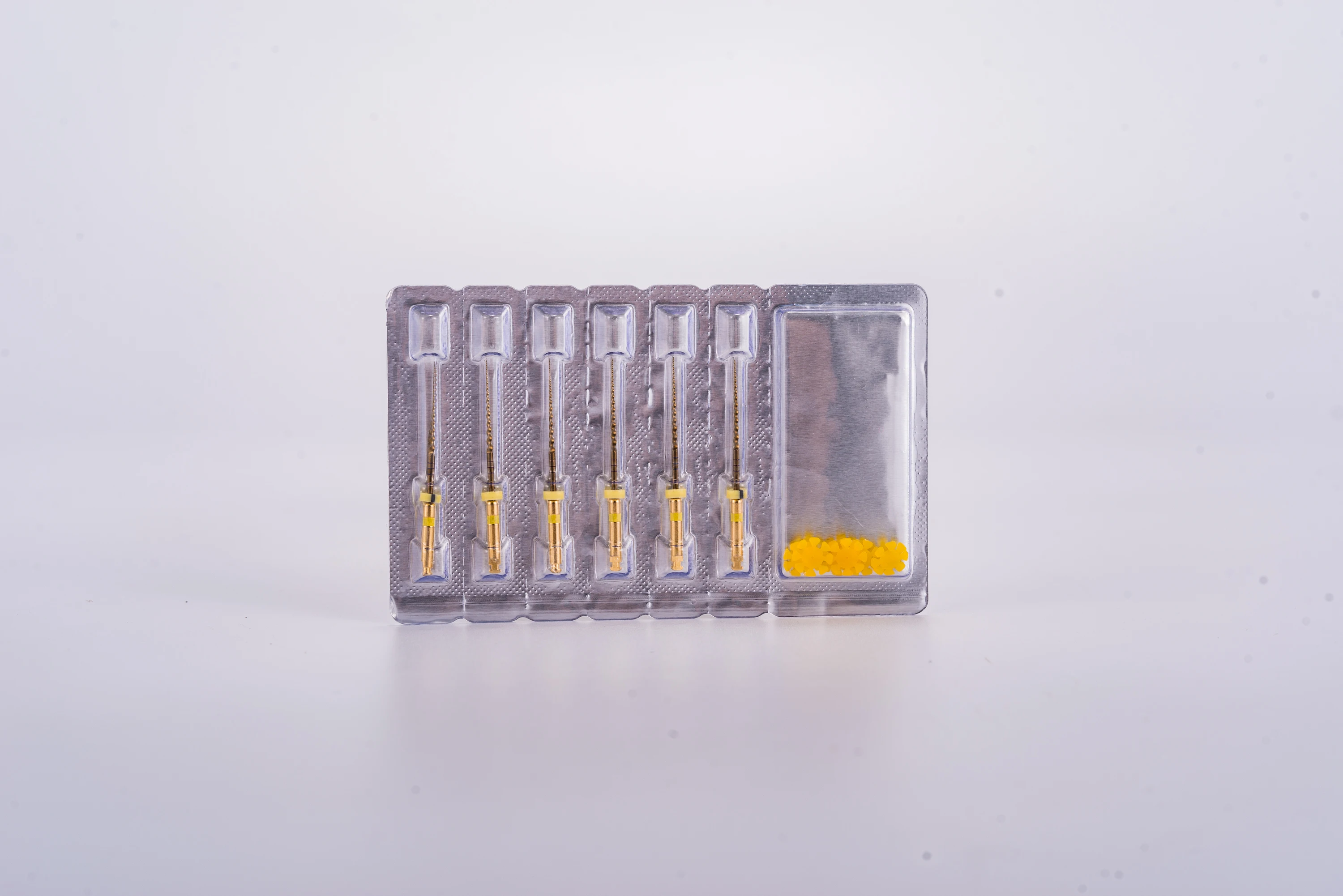 6Pcs EASYINSMILE Endodontic Dental Endo Rotary Files X-Pro Gold Taper SX/S1/S2/F1/F2/F3 Niti Root Canal Tips 25/31mm For Motor