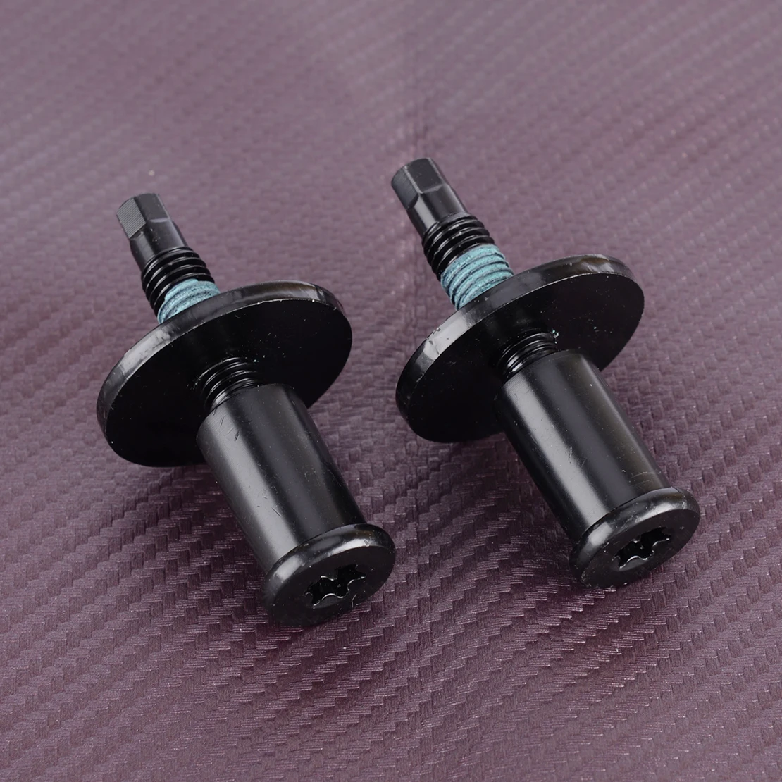 2Pcs Portellone Posteriore Striker Latch Lock Bolt Nero Misura Per Ford F-150 F-250 F-350 F-450 F-550 Super Duty Explorer Muslimah