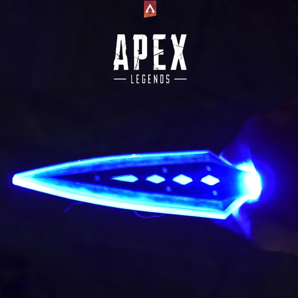 

Apex Legends Wraith стильные кунаи Пластиковые блестящие аниме фотоорнаменты нож-бабочка Катана Детские Подарочные игрушки для мальчиков