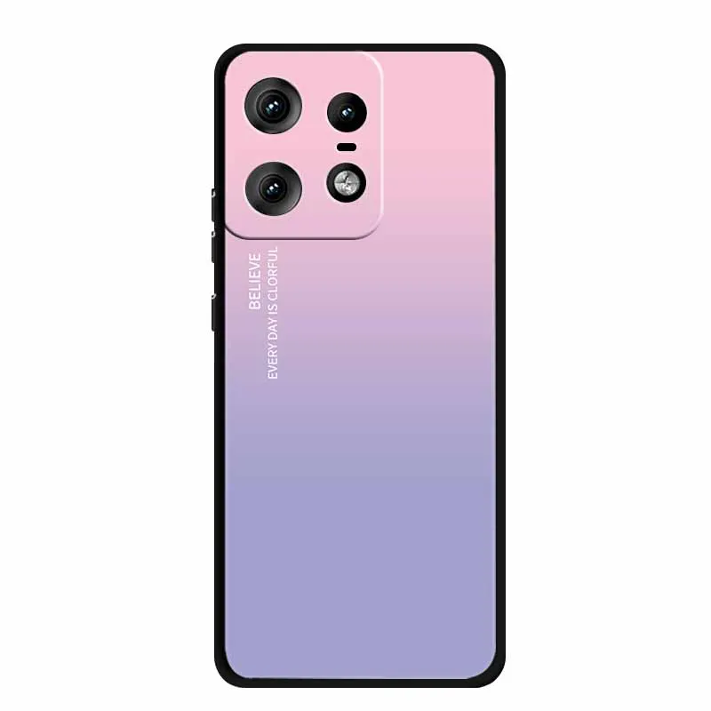 Charming Cat Design Soft TPU Silicone Phone Case - Painted Back Cover for Motorola Moto Edge 50 Pro 5G 2024