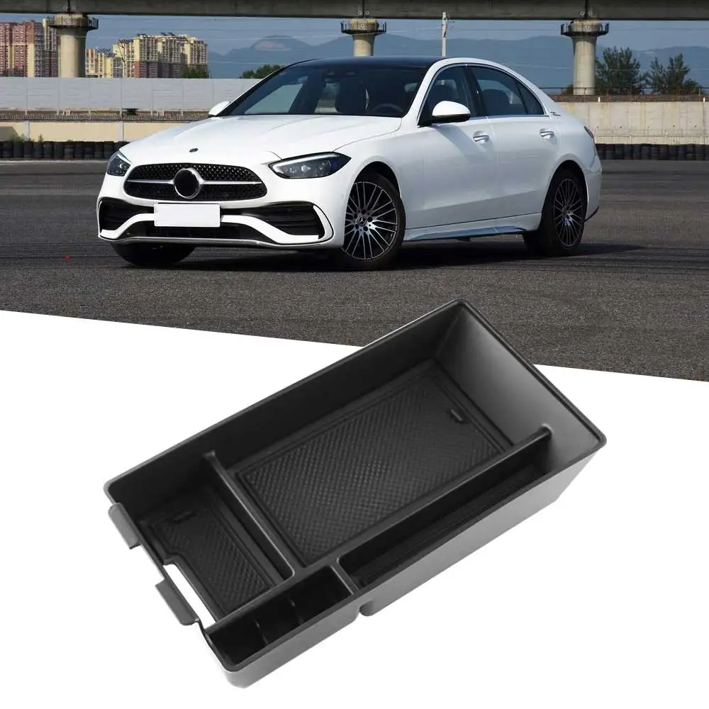 Für Mercedes Benz C Klasse W206 2022 2023 2024 Aufbewahrung sbox Armlehnen ablage Mittel konsolen halter Container Organizer Zubehör