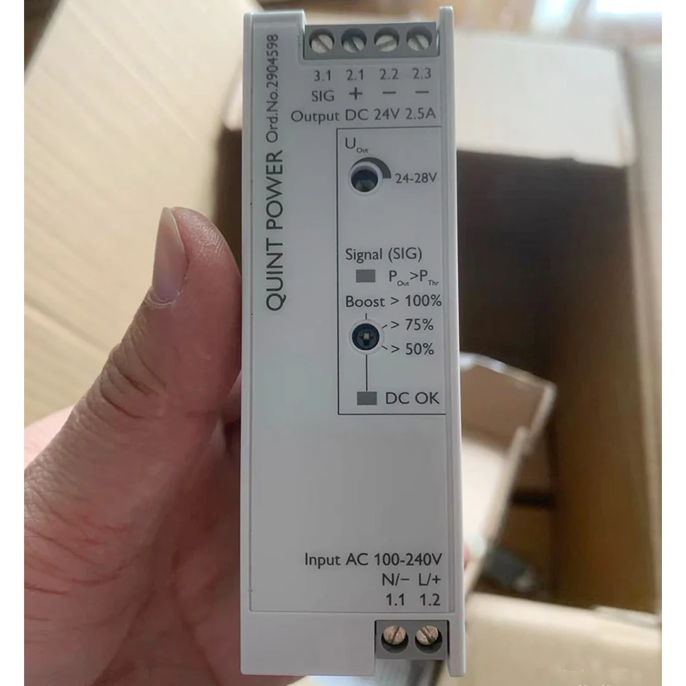 2904598 For Phoenix Power Supply QUINT4-PS/1AC/24DC/2.5/SC 6 2904598 For Phoenix Power Supply QUINT4-PS/1AC/24DC/2.5/SC - Image 4