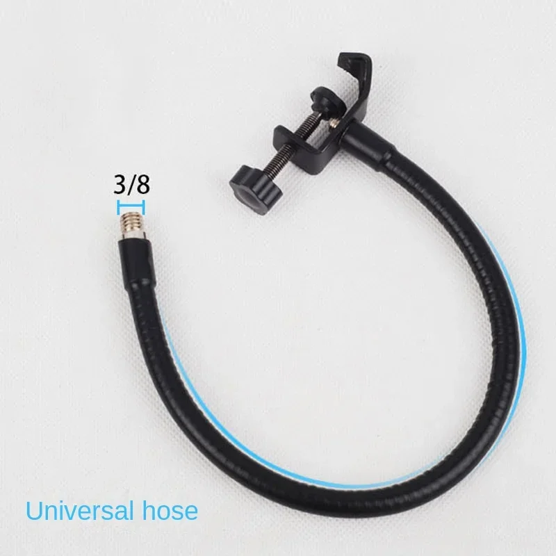 Desk Mic Stand Universal Hose Shelves with Heavy Duty Desk Clamp Microphone Stand Mic Clip Holder Arm Mount