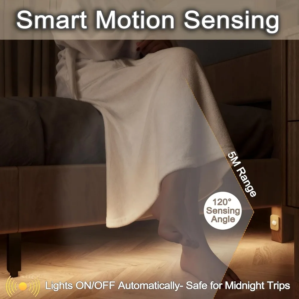 King Wingback LED Bed 3