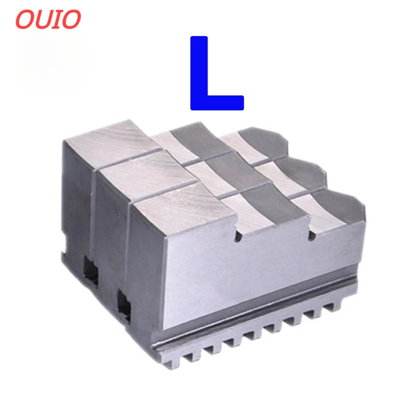 OUIO K11-80 K11-100 K11-125 K11-130 K11-160 K11-200 척, 3 턱, 범용 3 턱 척, 카드 발 3 개/세트 기계식