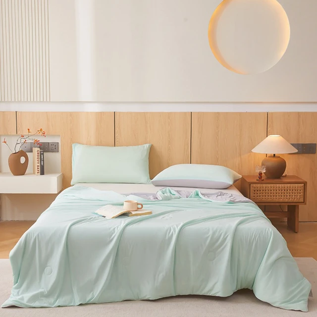Keep Your Kids Cozy This Summer with Our Summer Quilt! Machine Washable Air Conditioner Quilt Available in Single & Double Sizes 2