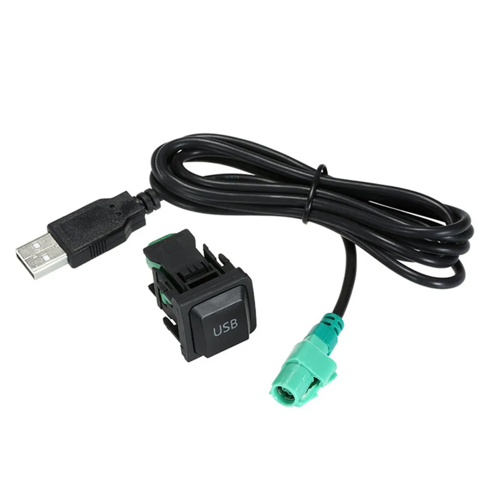 

Car USB Audio Cable CD Player Radio Wire Switch Accessories 4Pin Interface