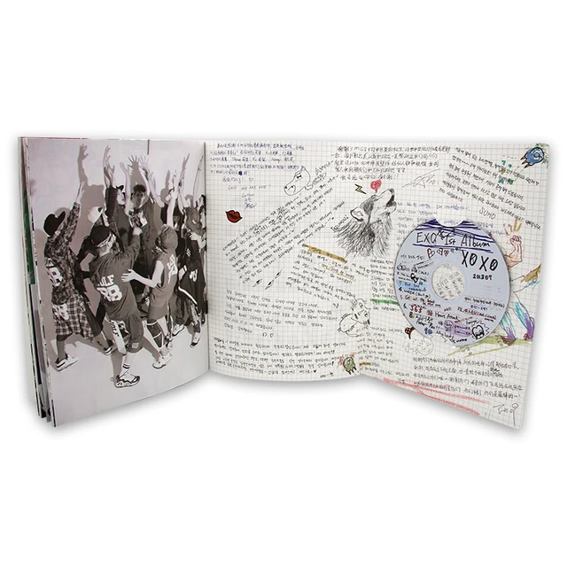 정품 오리지널 엑소 K XOXO 앨범: 50% 할인으로 컬렉션에 더하세요