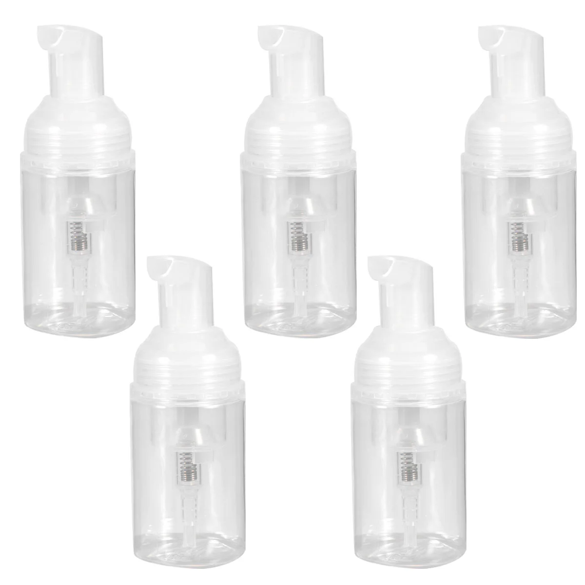 vevor water bottle dispenser pump system filter softener single double pipe reverse osmosis equipment for refrigerator ice maker 5 Pcs Bubble Maker Bottle Bottled Containers Dispenser Pump Sample Bottles Travel Hand Soap