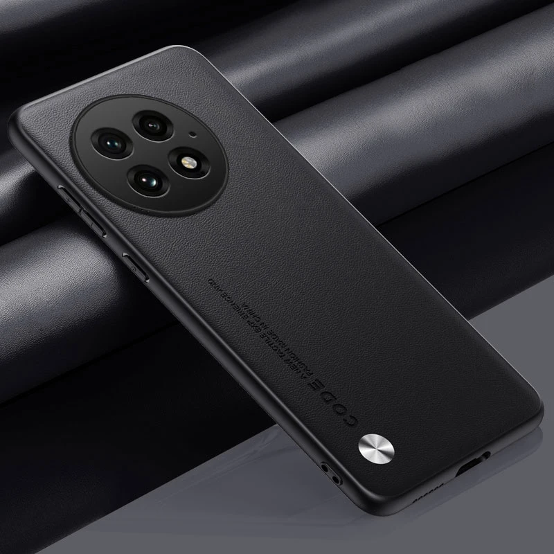 Carbon Fiber PU Leather Anti-Shock Hard Cover Case