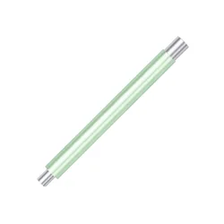 Nail Art Double - Ended Magnetic Tool with Cylindrical Aluminum Handle (Green Magnet Stick)