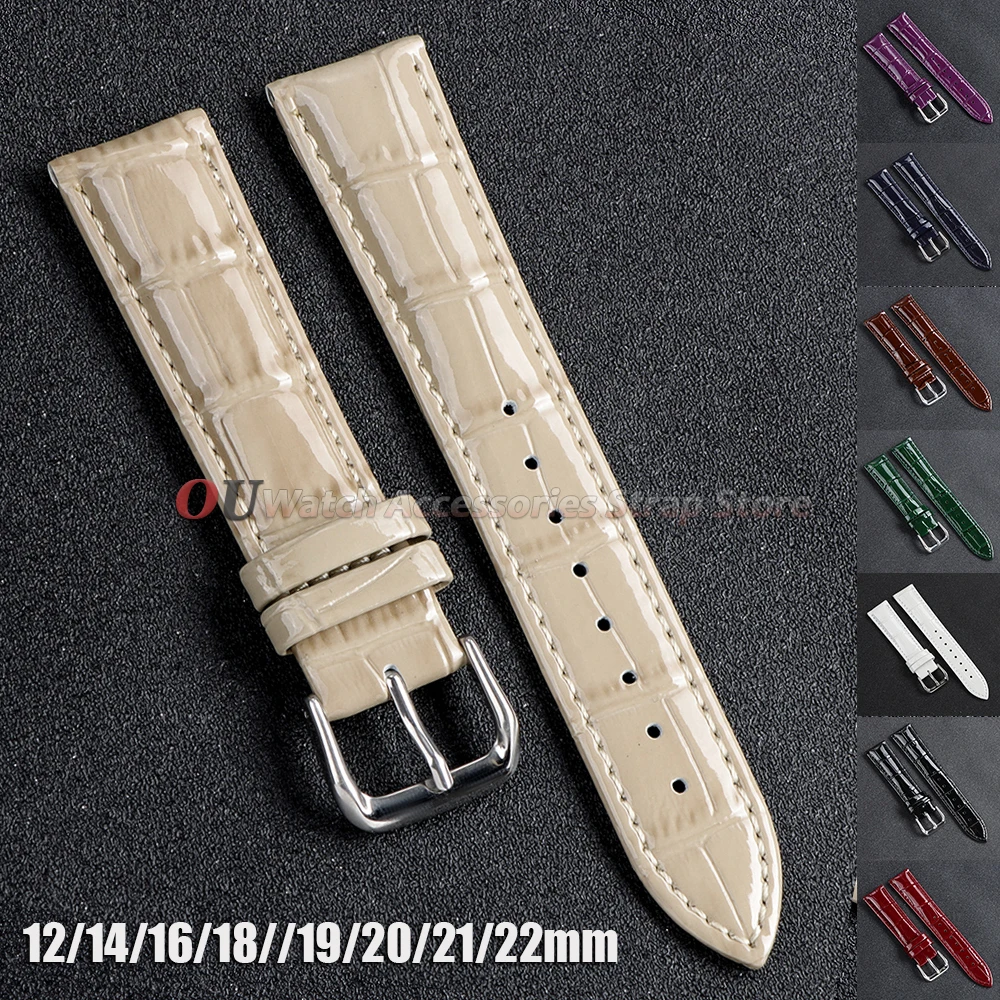 Premium Leather Watchband - Universal Replacement Strap
