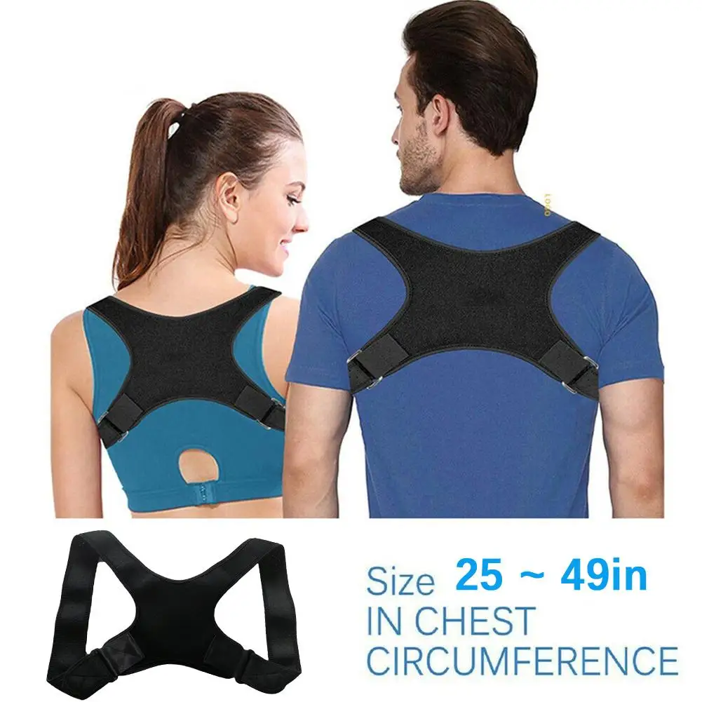 Posture Corrector Invisible Adjustable Back Clavicle Correction Shoulder Sitting Breathable Porrection Tools Comfortable Po R5L5