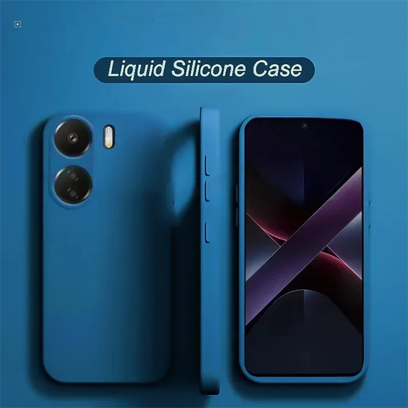 Luxury Soft Liquid Silicone Phone Case Cover