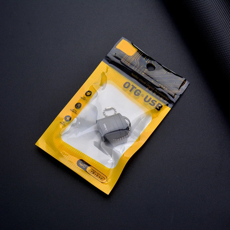 Mini SD/TF Card Reader USB2.0 Super Speed Plastic Cover Keychain For Computer Laptop Phone Camera