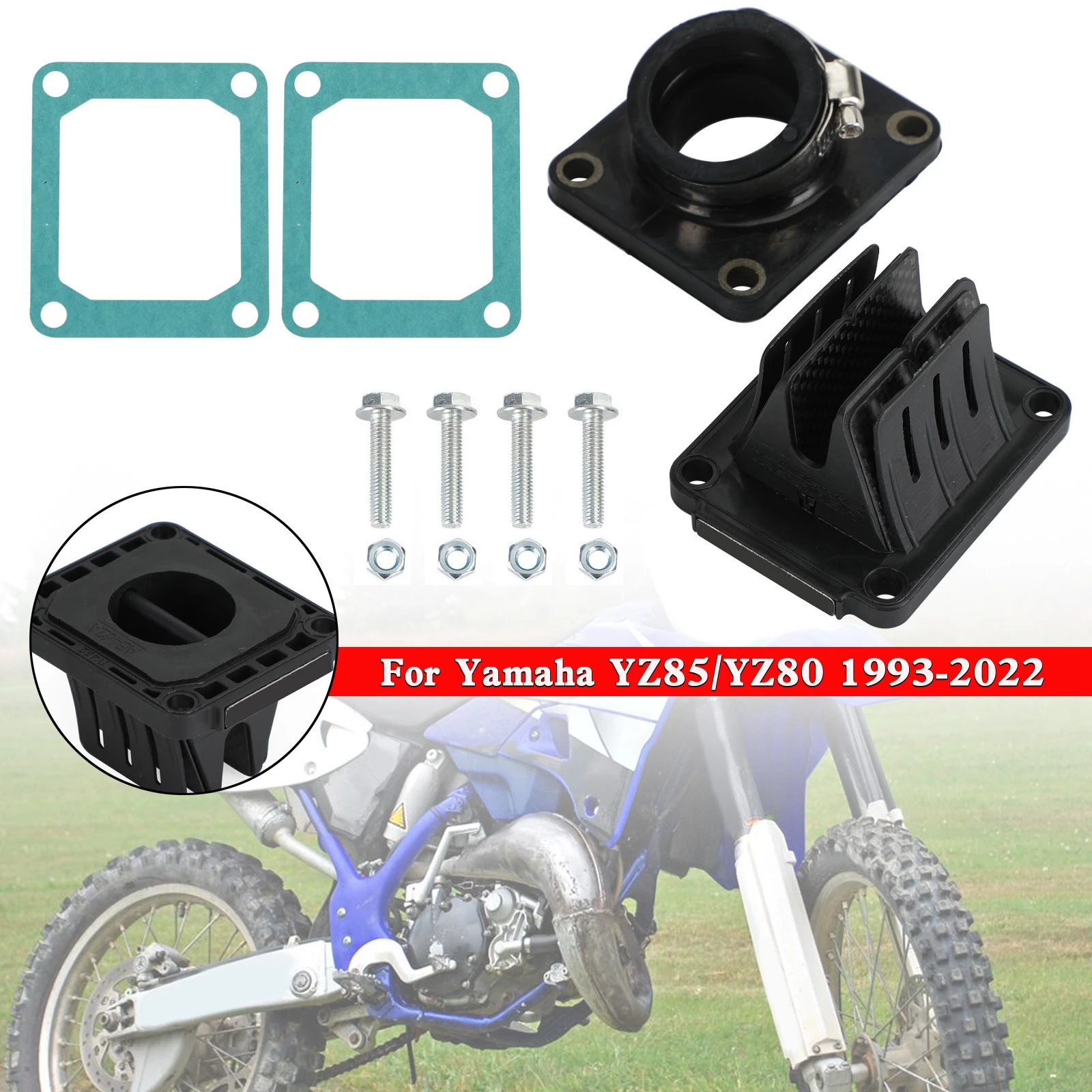 

Artudatech Reed Valve System V4R82A-I for Yamaha YZ85/YZ80 1993-2022 Motor Parts