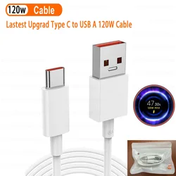 Xiaomi Original Turbo Fast Charging USB Type - C Cable - 120W/90W/67W, 6A - 1m (120W C to A Cable)