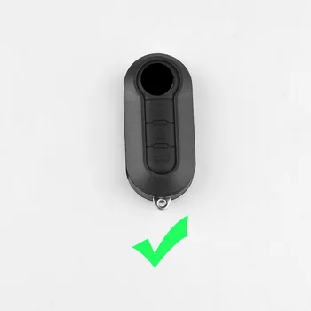 Custodia per chiave auto in ABS di alta qualità adatta per FIAT 500 Panda Punto Flip chiave a distanza pieghevole 3 pulsanti modello in fibra di carbonio 5 Custodia per chiave auto in ABS di alta qualità adatta per FIAT 500 Panda Punto Flip chiave a distanza pieghevole 3 pulsanti modello in fibra di carbonio - Custodia per chiave auto in ABS di alta qualit adatta per FIAT 500 Panda Punto