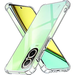 Ultra - Clear Anti - Scratch TPU Phone Case - Transparent and Protective Back Cover for Realme C53