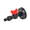 IBC Tank Adapter Fuel Tank Fitting S60 Thread Cap 60mm to1"3/4"1/2" Female Tap Connector Garden Irrigation Valve Fitting 4