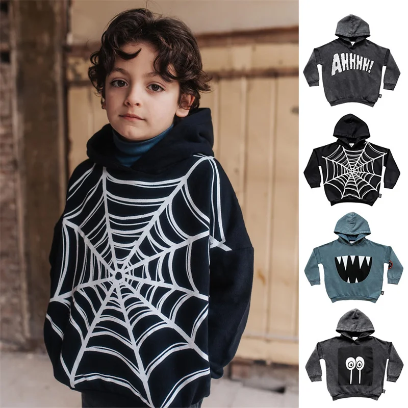 

2023 Boys Clothes LMH Brand New Winter Baby Girls Sweater Fashion Cartoon Coat Hoodie Toddler Kids Outfit Set Boys Tops