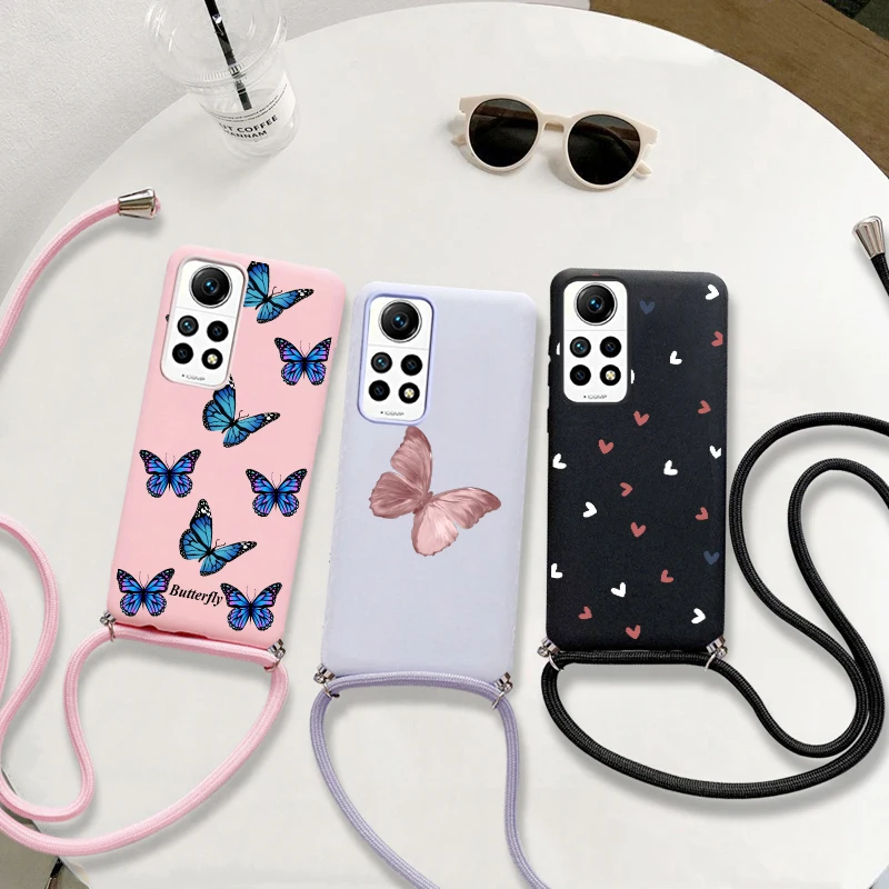 Custodia Per Cordino In Silicone Per Xiaomi Redmi Note 12 Pro 4G Custodia In Silicone Per Cordino In Corda Per Xiaomi Redmi Note 12 Pro 4G Global
