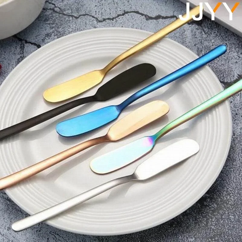 Butter Knife Cheese Cutter Hole Stainless Steel Cheese Dessert Knife Cream Wipe Cream Bread Jam Tools Kitchen Gadget Knives