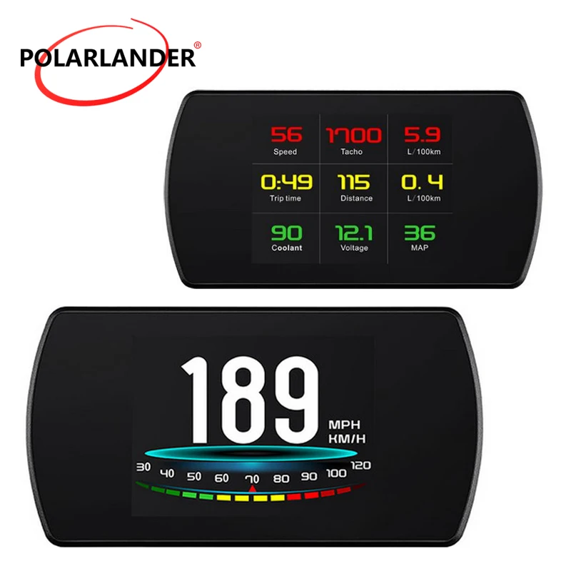 5.8 TFT OBD2 º ǻ P12 ڵ HUD  ڵ ӵ , ӵ  ,  ÷