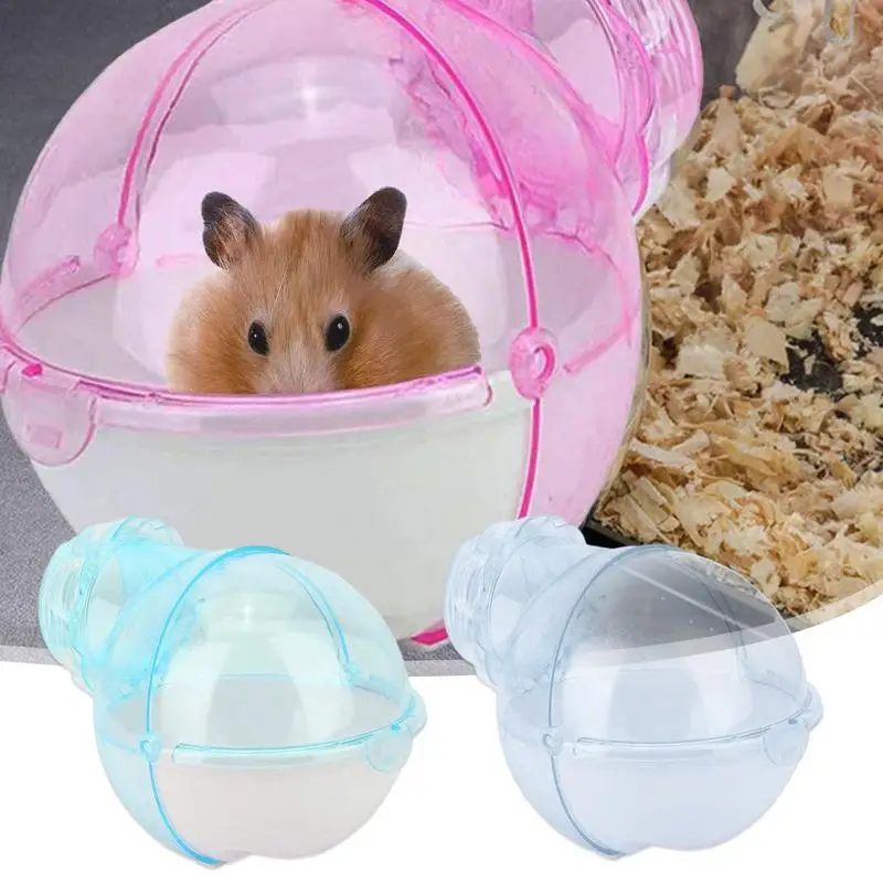 

Hamster Bathtub Removable Dust Bath For Hamsters Bathroom Shower Room Bath Container For Chinchilla Squirrel Hamster Mouse