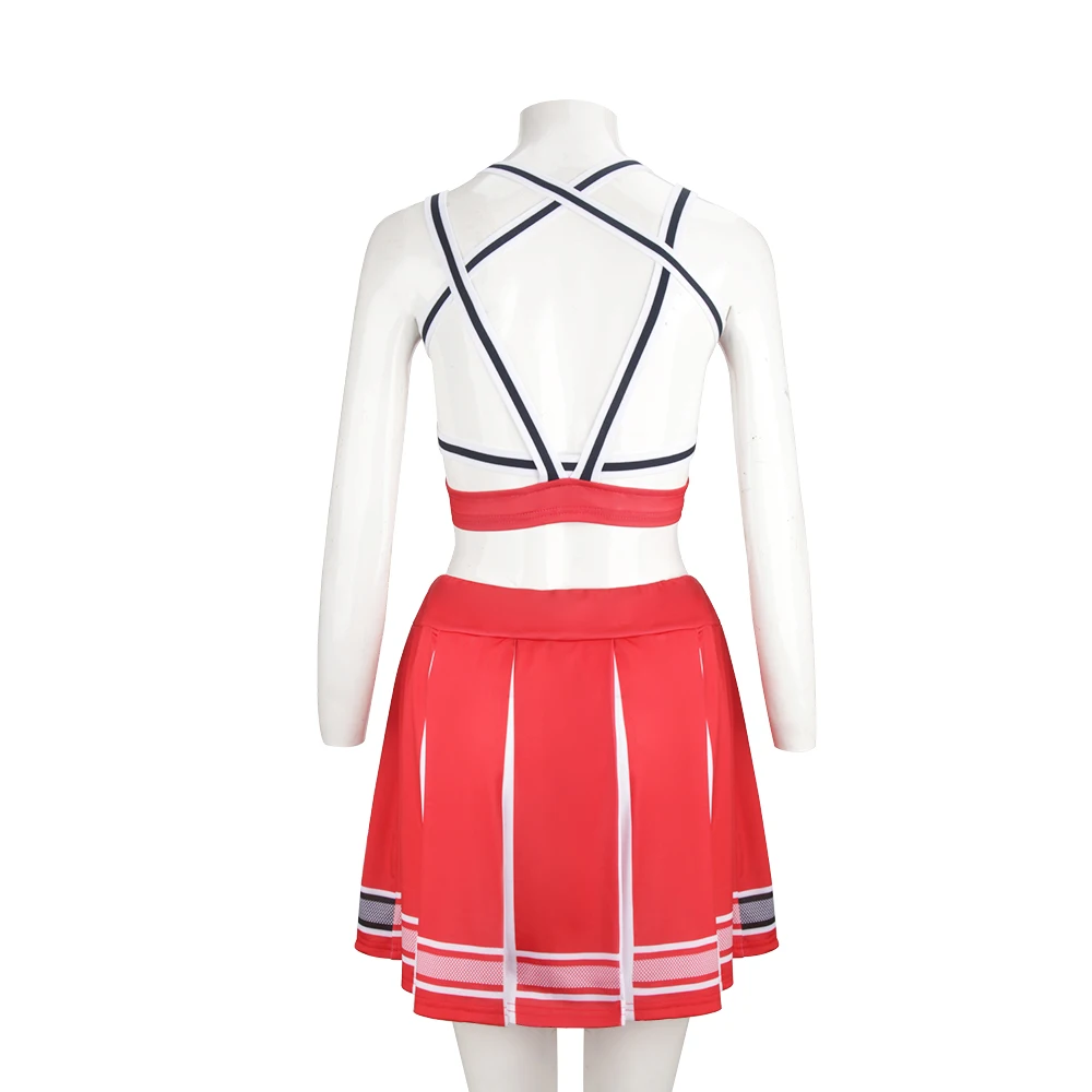 Déguisement Pom-Pom Girl Diablesse Rouge Adulte – photo 5