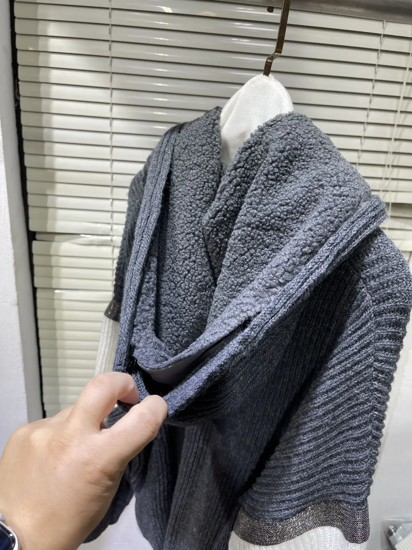 여성용 후드 니트 가디건 코트, 루즈한 스웨터, 하이 퀄리티, 통근자, 기질, 여성 의류