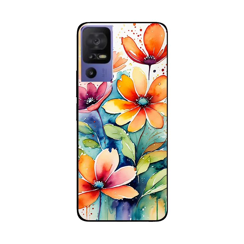 Leaf Panda Soft Silicone Back Cover - Protective Phone Case