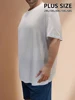 3PCS Plus T Shirt for Men's Big and Tall Shirts Men's Ultralight Quick Dry Sport T-Shirt 2XL/3XL/4XL/5XL/6XL 6