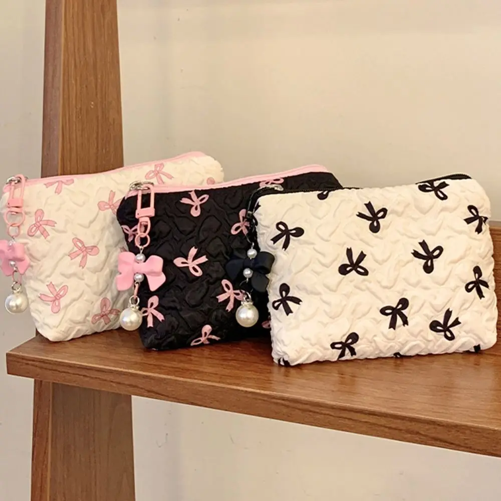 Cotton Makeup Bag for Women Travel Cosmetic Pouch