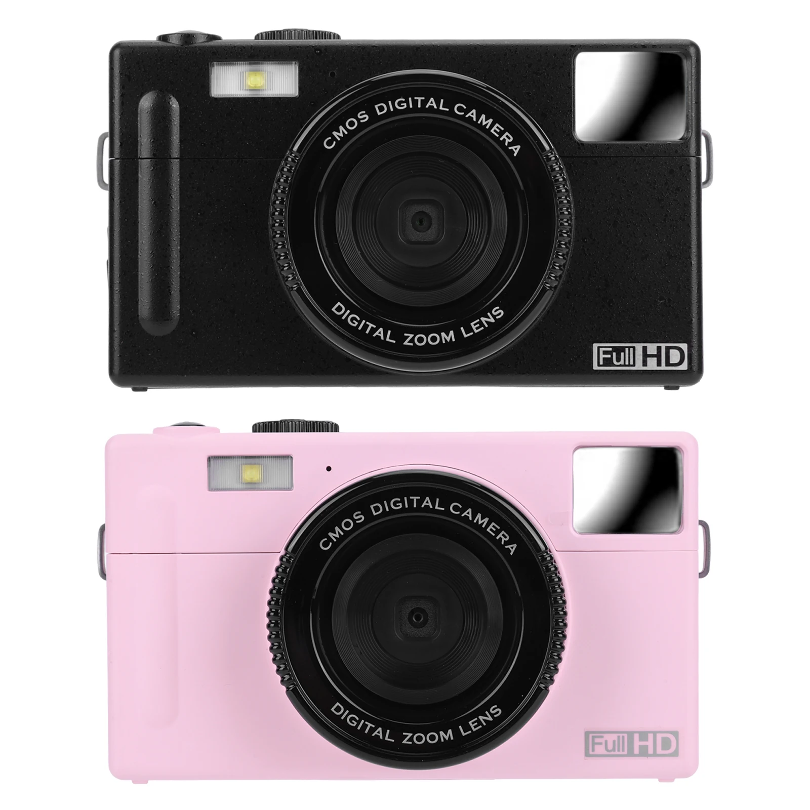 48MP 입문용 학생 카메라, 3.0인치 LCD 디스플레이, 소형 카메라, 4배 줌, 사진 촬영용, 십대 학생, 성인 남녀 모두 사용 가능