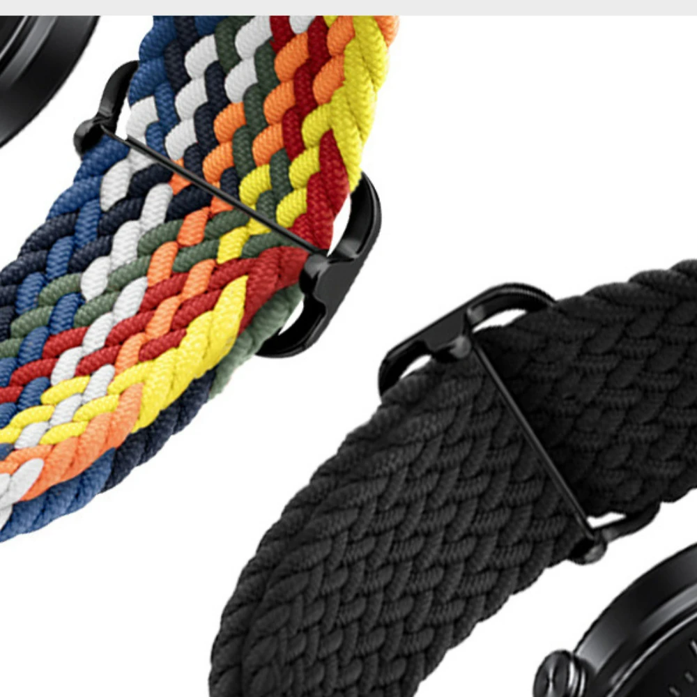 Sport Nylon Strap, 22mm/20mm Adjustable Watchband Bracelet