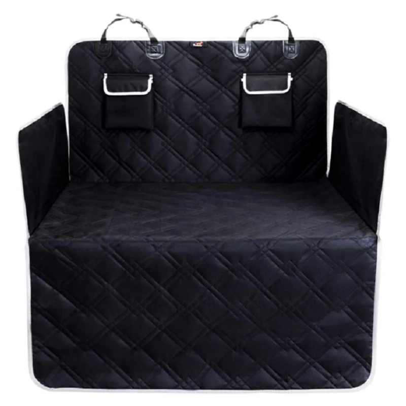 

Waterproof Rear Back Mat Hammock Cushion Protector Novelty Dog Car Seats Cover with 2 Pocket Pet Carrier Traval