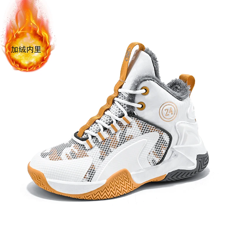 

Kids Basketball Shoes Boys High Top Breathable Sport Shoes girl Soft Bottom Sneakers Size 31-40 Baby Toddlers Shoes