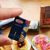 1 Bag 1/6 Scale Dollhouse Miniature Pasta Mini Spaghetti Noodles for Doll House Kitchen Play Toys Accessories 5