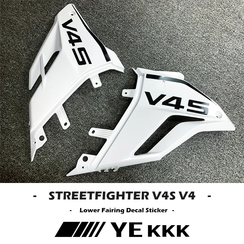 Per Ducati Streetfighter V4 V4S Sp2 V2 Nuovo Adesivo Per Carenatura Inferiore Shell Lines V4 V4S Sp2 V2