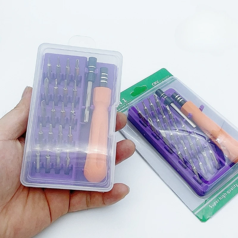 

22 in 1 mini multifunctional mobile phone cross screwdriver tool set wholesale household hardware tools screwdriver set