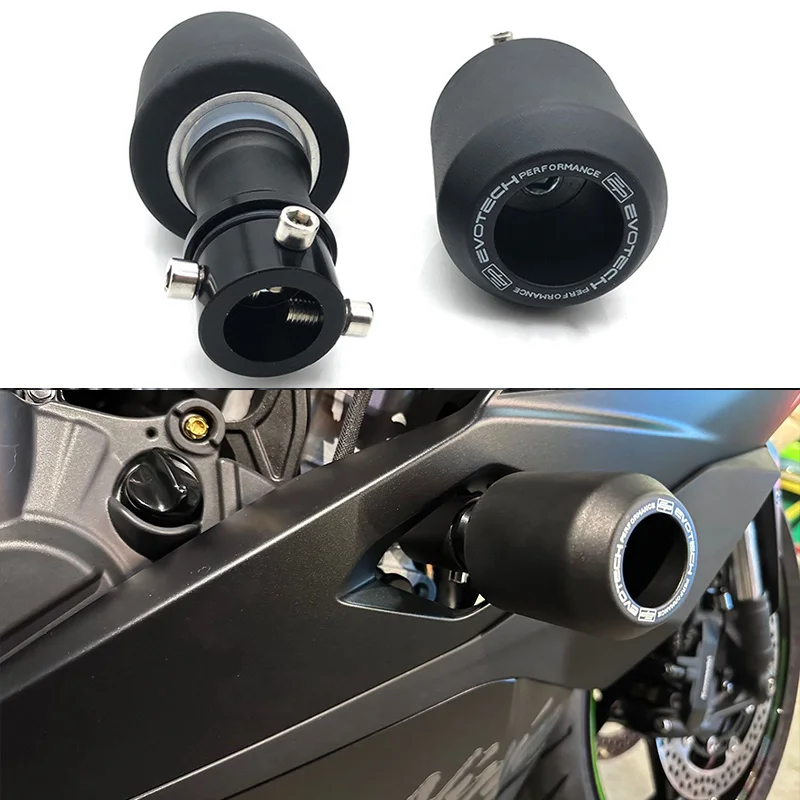 Motorcycle Anti-drop Ball Body Protection Rod Engine Anti-drop Glue Screws Sliders Swingarm Spools For KAWASAKI ZX25R ZX4R