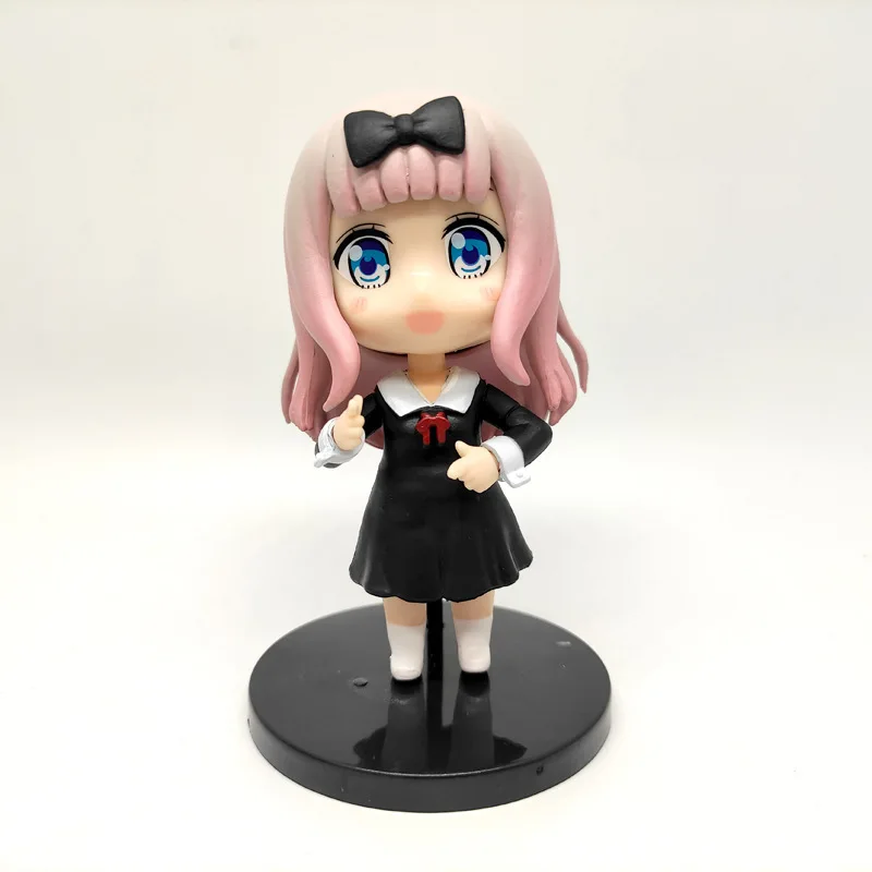 Kaguya-sama: Love Is War Figuren-Set – 4 Charaktere (Kaguya, Ai, Chika, Miyuki) – Ca. 11 Cm, Aus PVC
